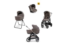 INGLESINA Καρότσι 3 Σε 1 Aptica System Quattro Darwin Infant Essence Mokka-Palladio Black 2026