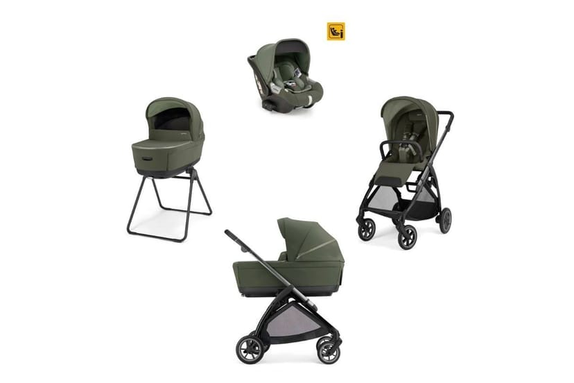 INGLESINA Καρότσι 3 Σε 1 Electa Quattro Darwin Infant Loft Green-Iron Black 2026