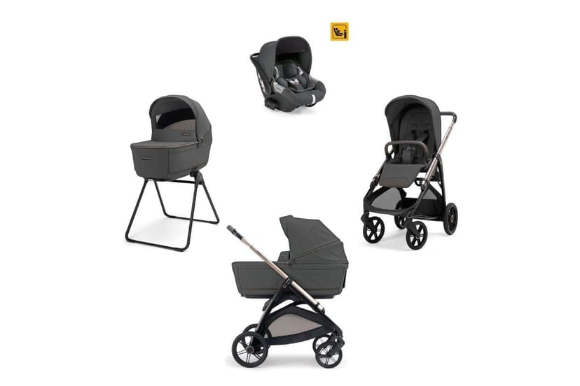 INGLESINA Καρότσι 3 Σε 1 Aptica System Quattro Darwin Infant Marble Grey-Palladio Black 2026
