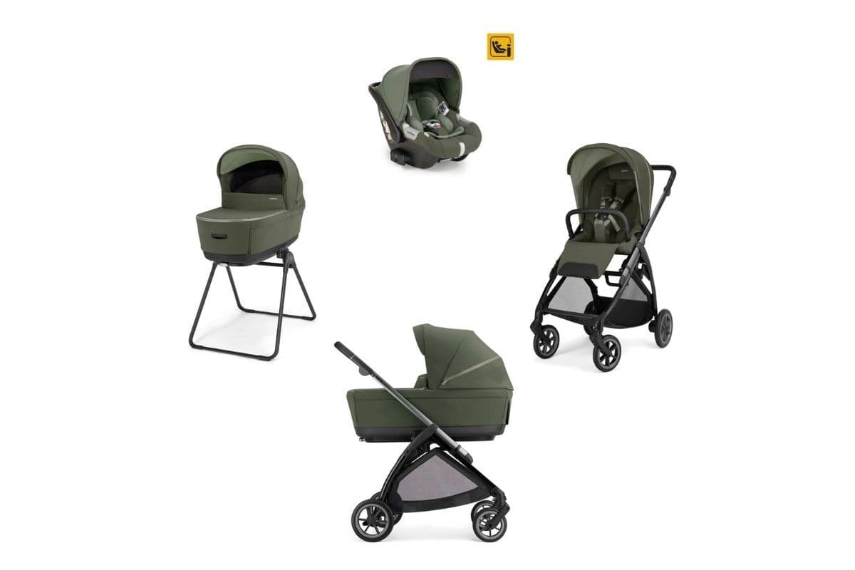 INGLESINA Καρότσι 3 Σε 1 Electa Quattro Darwin Infant Loft Green-Iron Black 2026