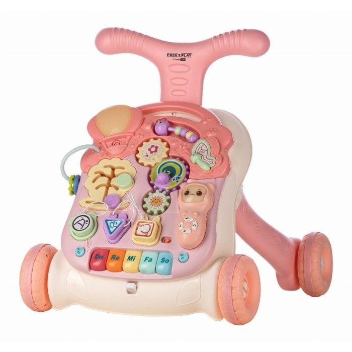 FREE ON Τραπεζάκι Δραστηριοτήτων Μωρού 2in1 Pink (9+ μηνών)