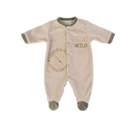 FS BABY Βρεφικό Βελουτέ Μακρυμάνικο Φορμάκι Little Wild One