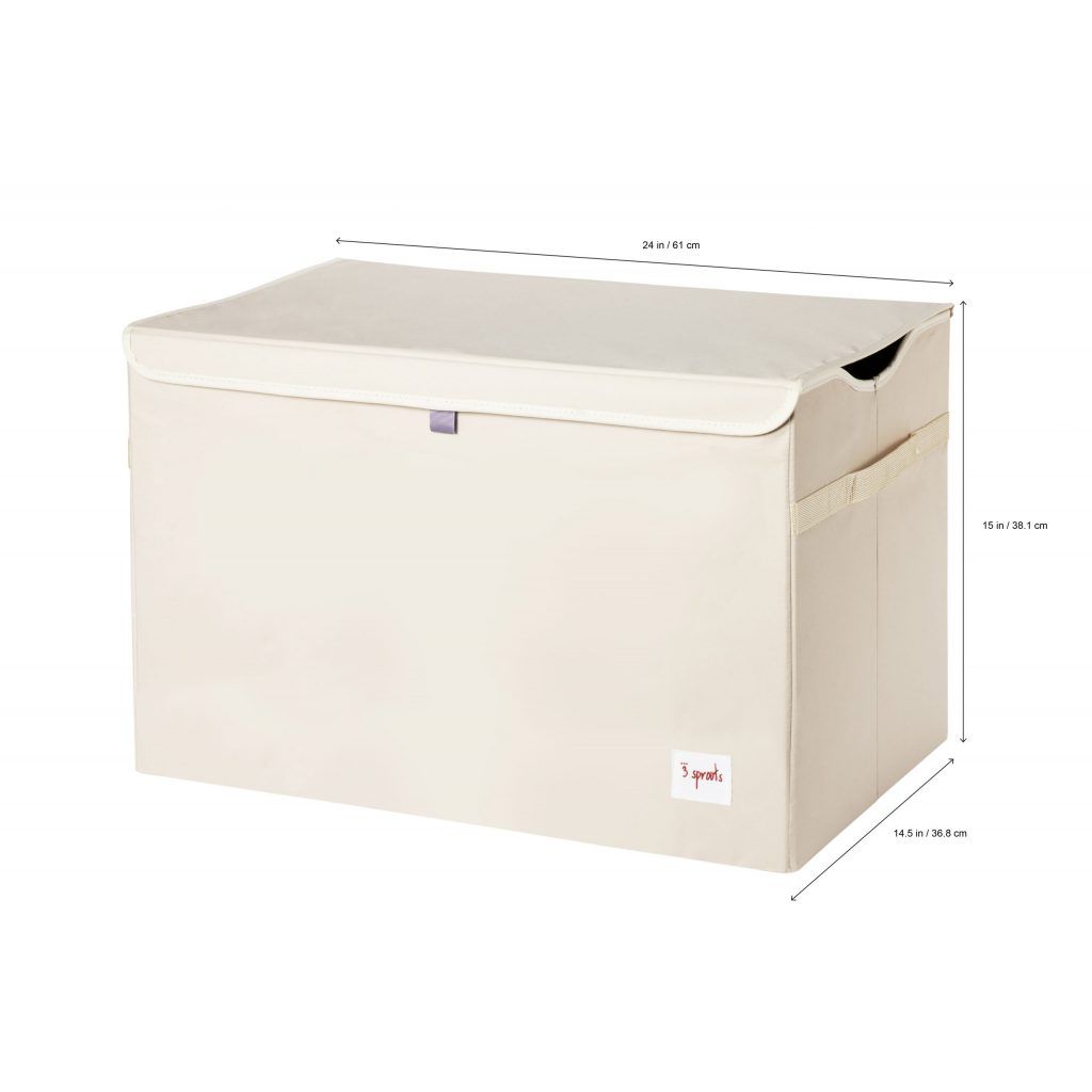 3 SPROUTS Κουτί Αποθήκευσης Παιχνιδιών Hippo