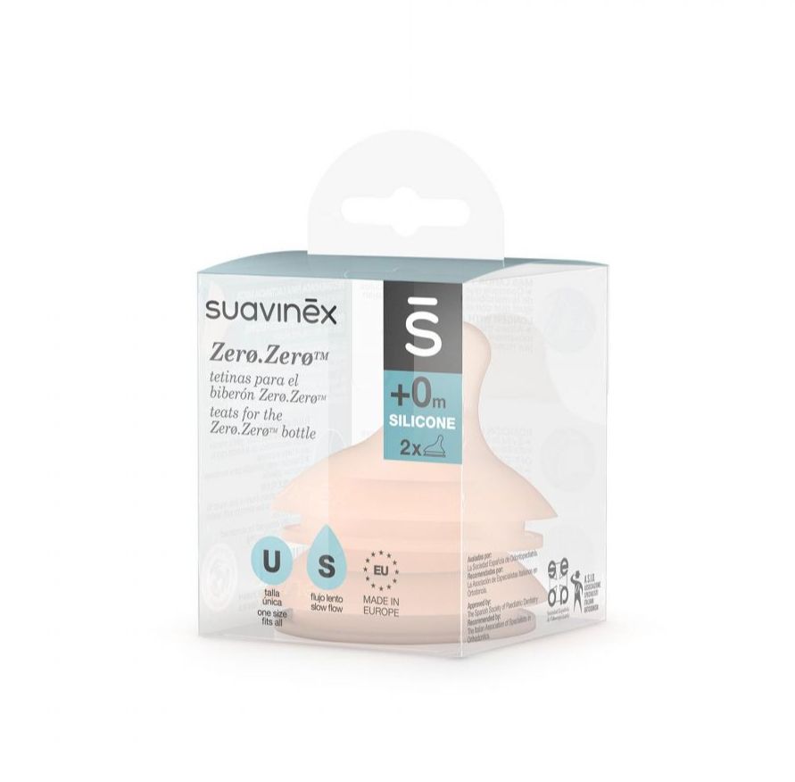 SUAVINEX Θηλές Σιλικόνης SX-Pro Zero Zero Αργή Ροή (0+ μηνών)