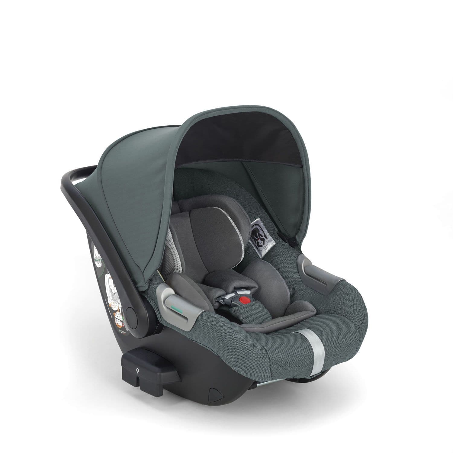 INGLESINA Καρότσι 3 Σε 1 Aptica System Quattro Darwin Infant Emerald Green-Palladio Black