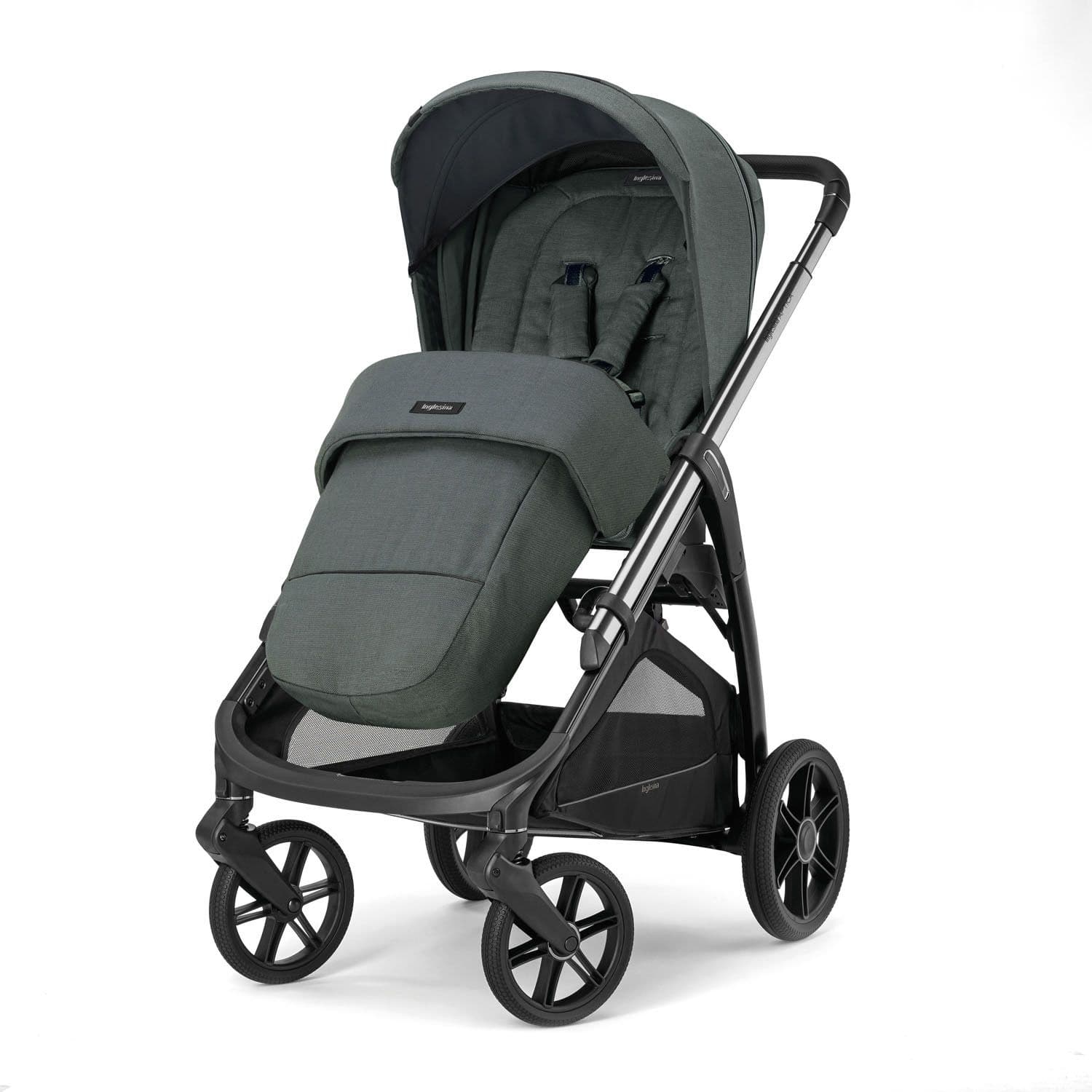 INGLESINA Καρότσι 3 Σε 1 Aptica System Quattro Darwin Infant Emerald Green-Palladio Black