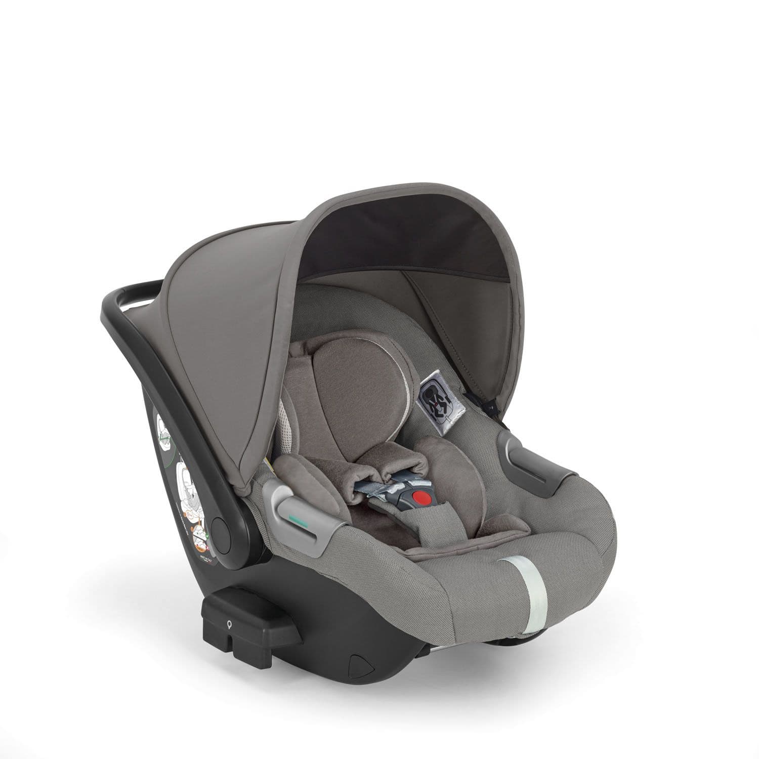 INGLESINA Καρότσι 3 Σε 1 Aptica System Quattro Darwin Infant Platinum Grey-Litio Black