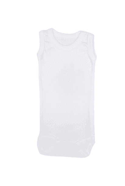 FIGLIO BINO Βρεφικό Εσώρουχο Κορμάκι Αμάνικο White