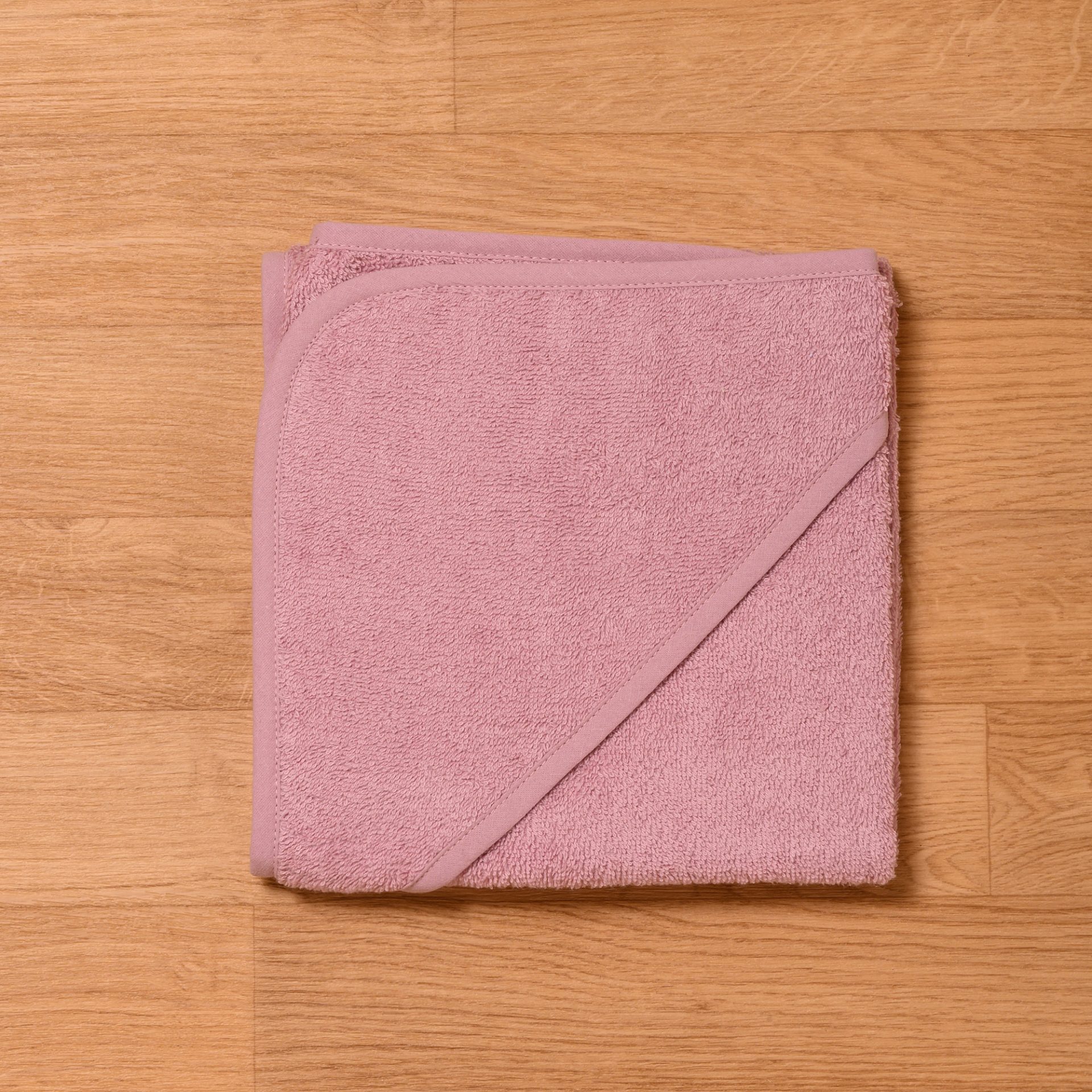 ABO Βρεφικό Μπουρνούζι Κάπα Old Pink