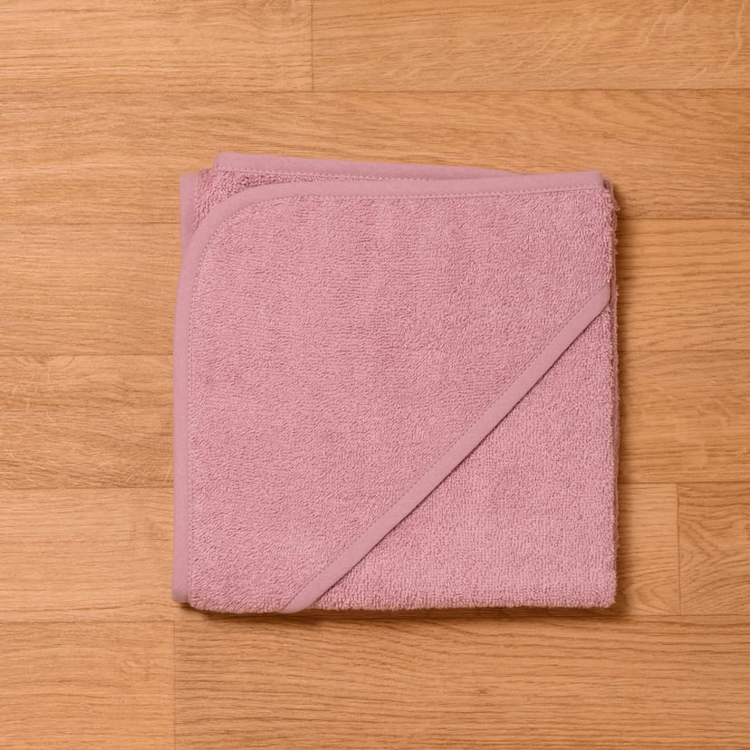 ABO Βρεφικό Μπουρνούζι Κάπα Old Pink