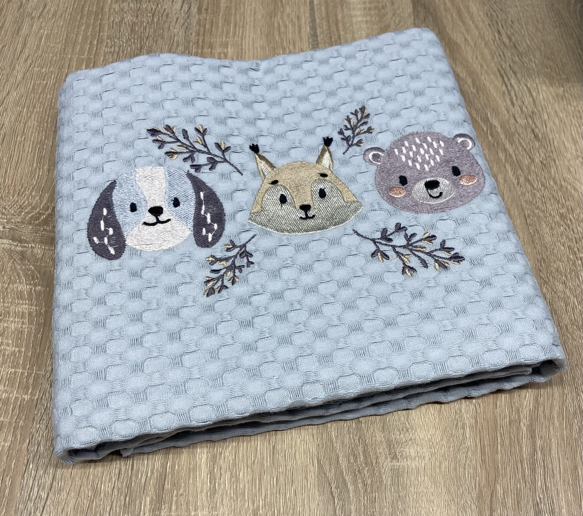 ABO Βρεφική Κουβέρτα Κούνιας Πικέ Grey