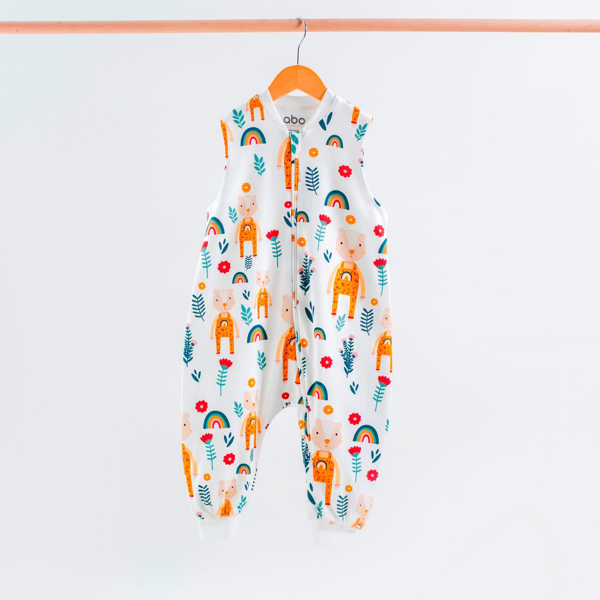 ABO Βρεφικός Υπνόσακος Με Αποσπώμενα Μανίκια Rainbow (2.5 Tog)