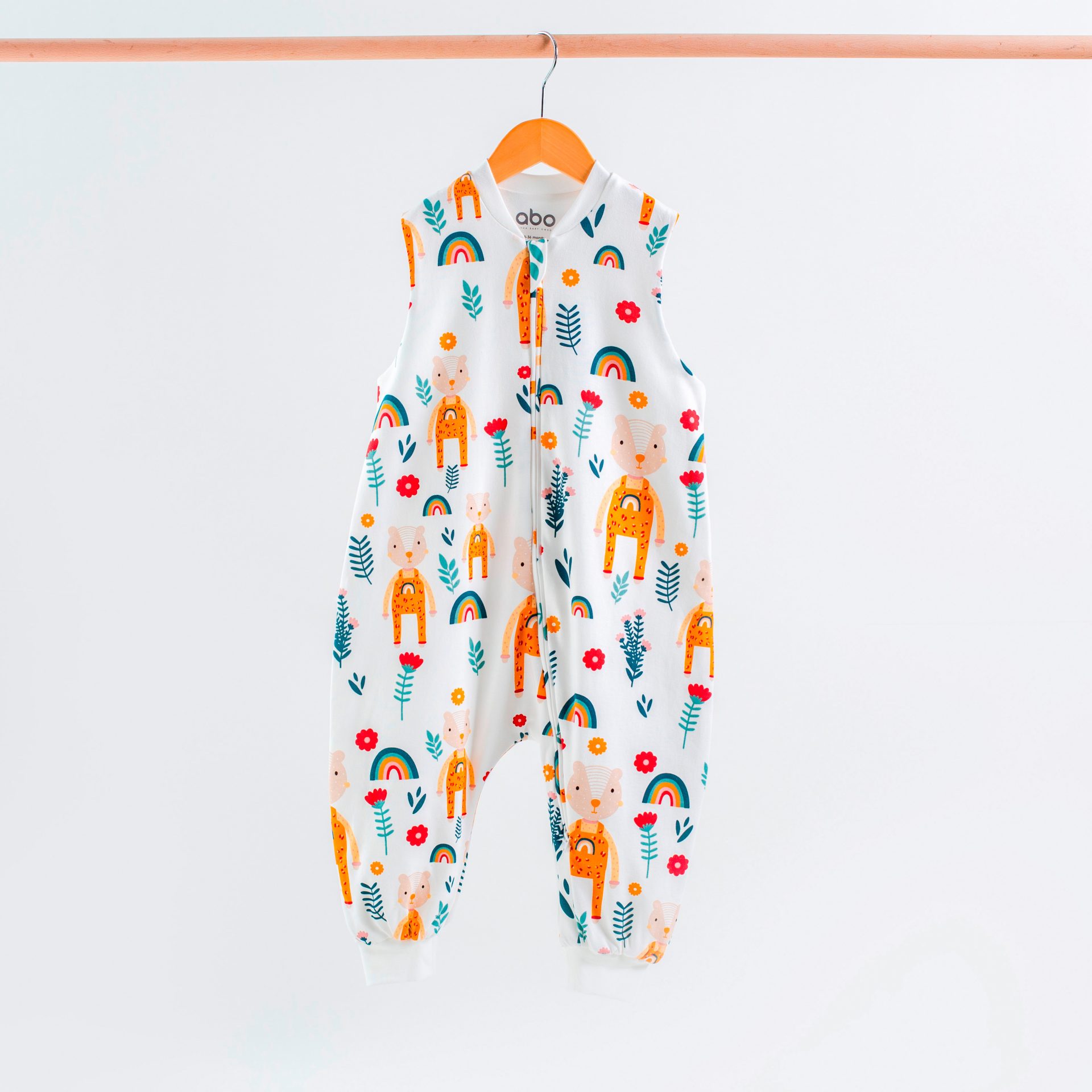 ABO Βρεφικός Υπνόσακος Με Αποσπώμενα Μανίκια Rainbow (2.5 Tog)