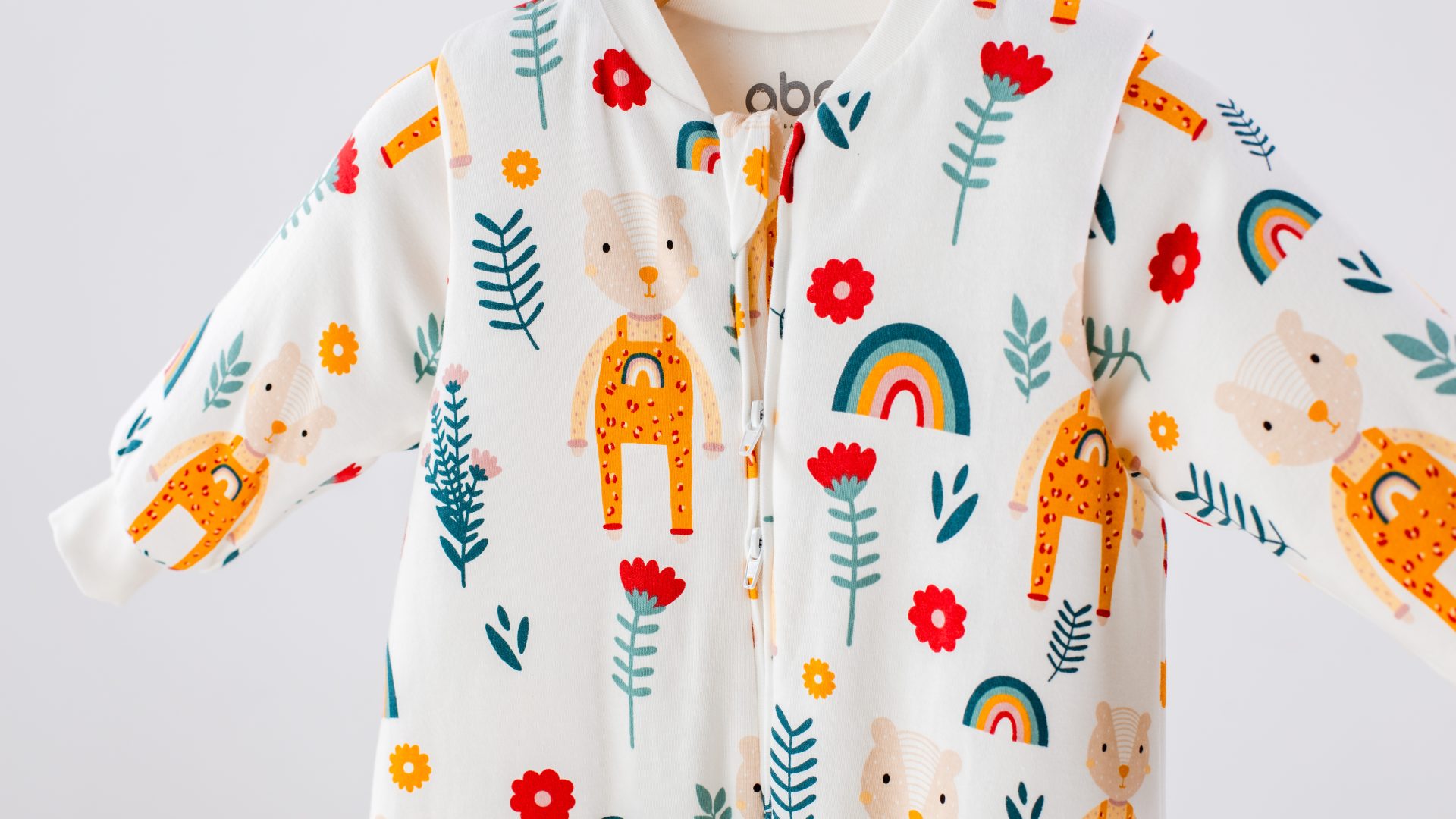 ABO Βρεφικός Υπνόσακος Με Αποσπώμενα Μανίκια Rainbow (2.5 Tog)