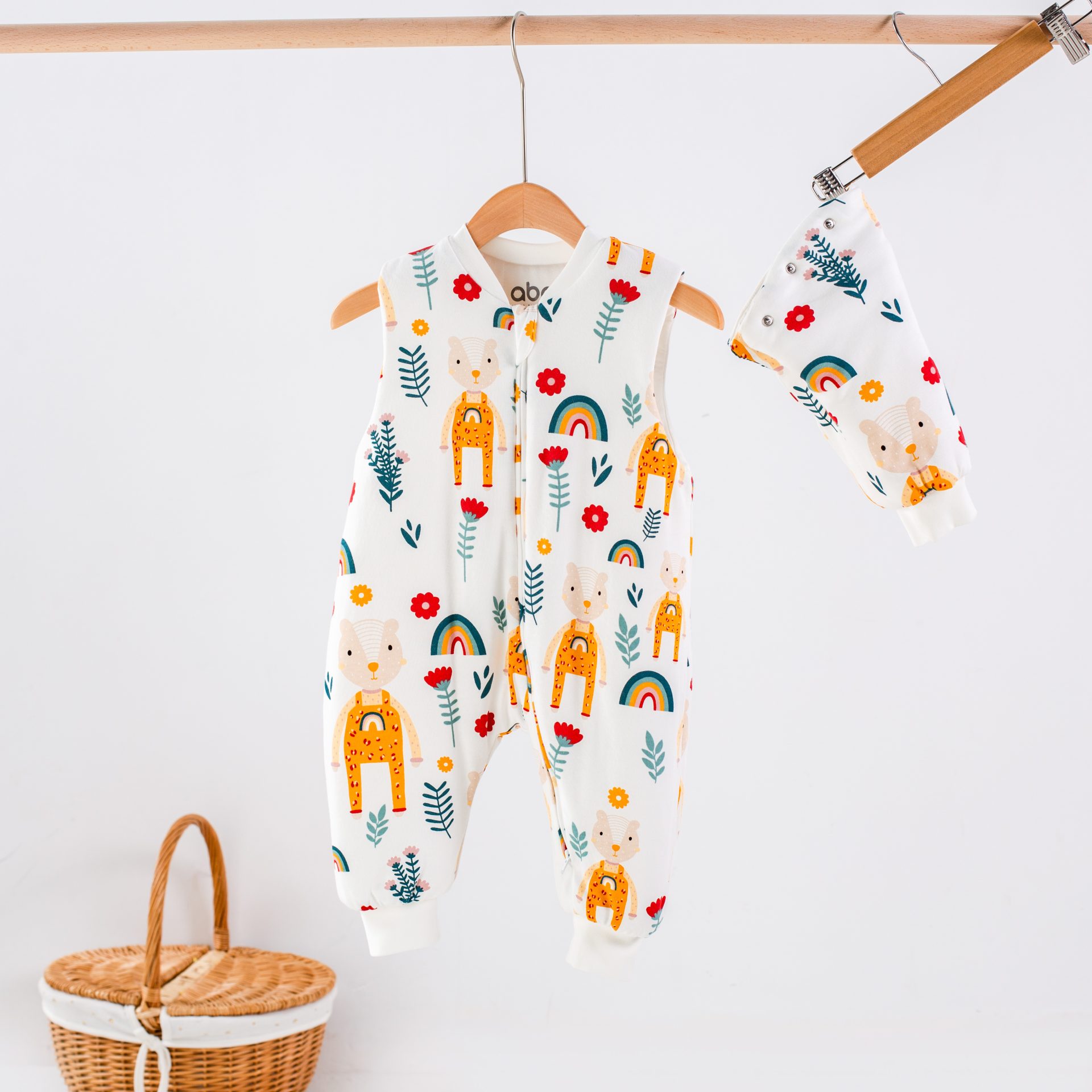 ABO Βρεφικός Υπνόσακος Με Αποσπώμενα Μανίκια Rainbow (2.5 Tog)
