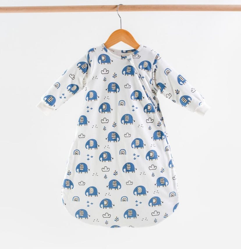 ABO Βρεφικός Υπνόσακος Με Αποσπώμενα Μανίκια Bag Me Elephants (2.5 Tog)