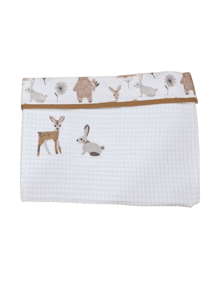 BABY STAR Πικέ Κουβέρτα Αγκαλιάς Forest Friends