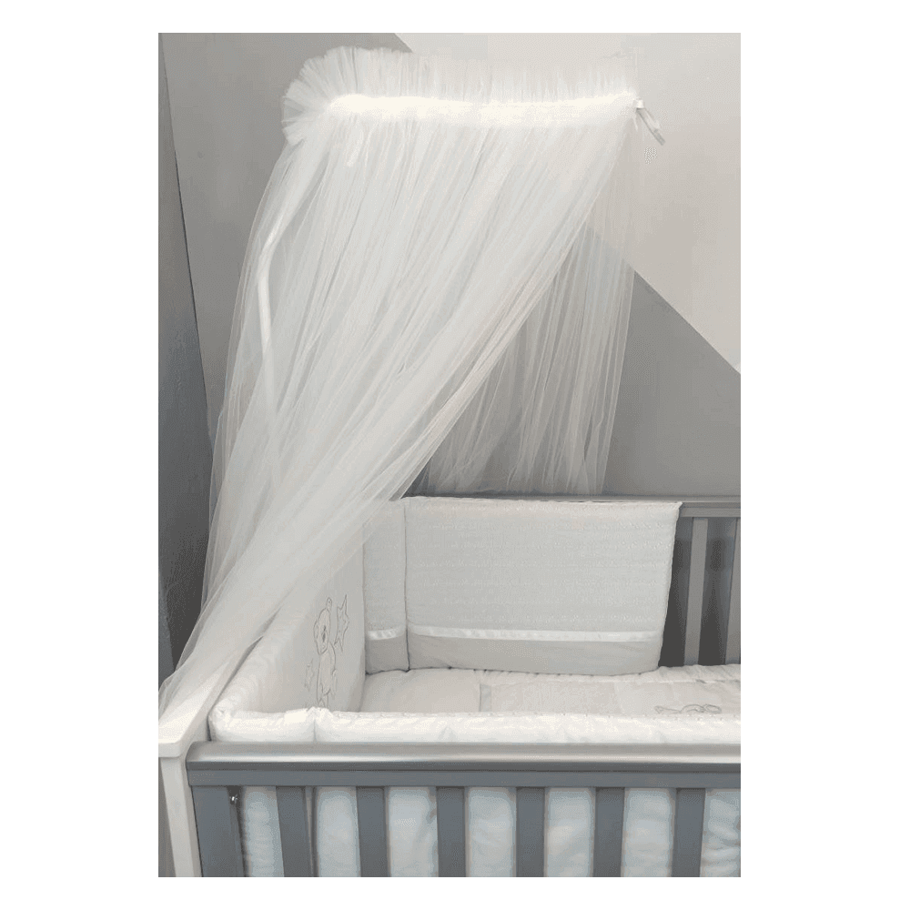 BABY STAR Τούλινη Κουνουπιέρα Κούνιας Ecru