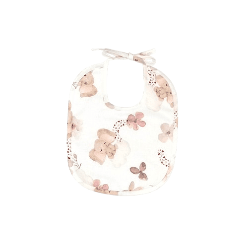 BABY STAR Βρεφική Σαλιάρα Πετσετέ Με Βαμβακερό Ύφασμα Elephant (0+ μηνών)