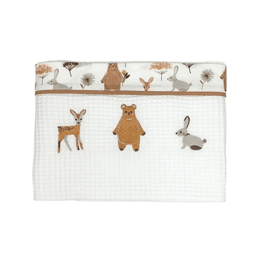 BABY STAR Πικέ Κουβέρτα Κούνιας Forest Friends