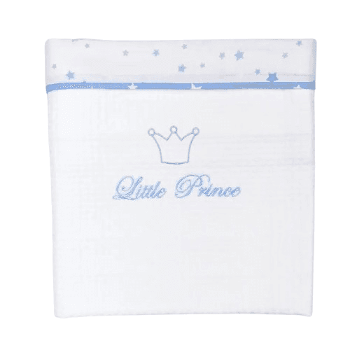 BABY STAR Πικέ Κουβέρτα Κούνιας Prince