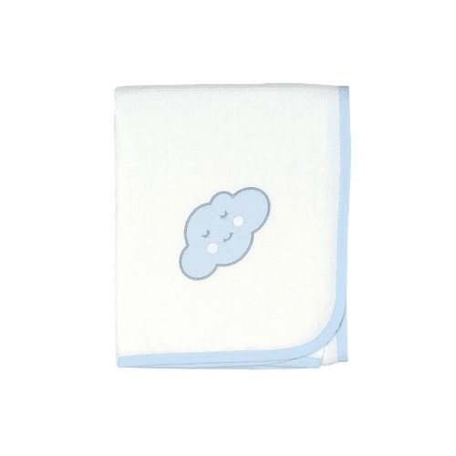 BABY STAR Πάνα Αγκαλιάς Φανέλα Σύννεφο Σιέλ