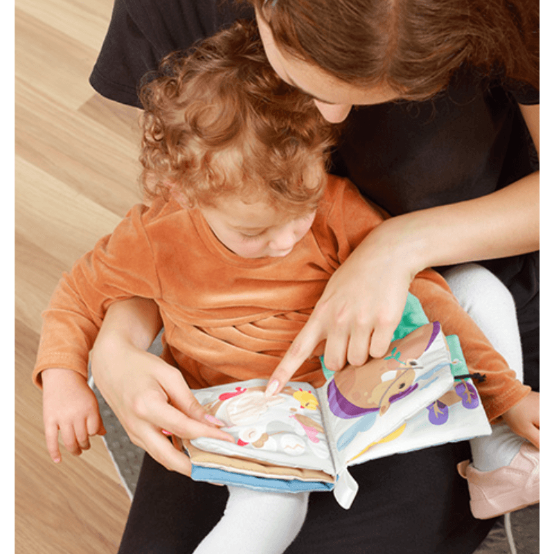 BABYONO Εκπαιδευτικό Υφασμάτινο Βιβλίο Με Μασητικό Farm First Book (0+ μηνών)