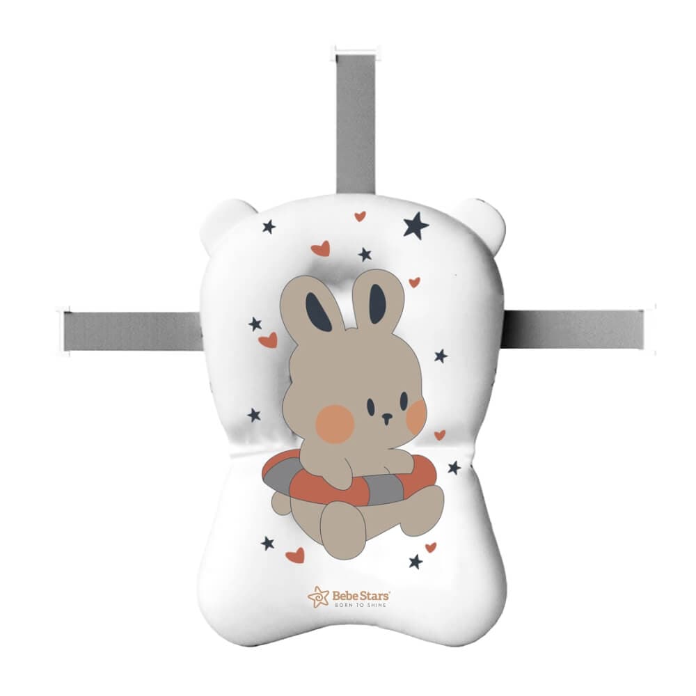 BEBE STARS Αντιολισθητικό Στρωματάκι Μπάνιου Μωρού Rabbit