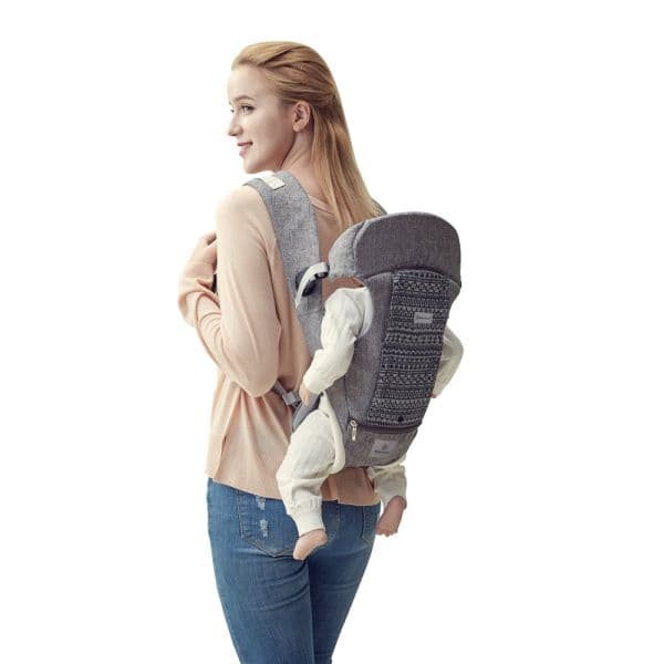 BEBE STARS Εργονομικό Μάρσιπο Cuddle Smoked Grey (0-36 μηνών)
