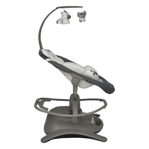 BEBE STARS Ηλεκτρικό Ρηλάξ Κούνια 360° Imagine 2in1 Grey (0-12 kg)
