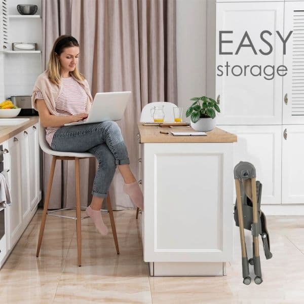 BEBE STARS Κάθισμα Φαγητού Milk Beige (6-36 μηνών)