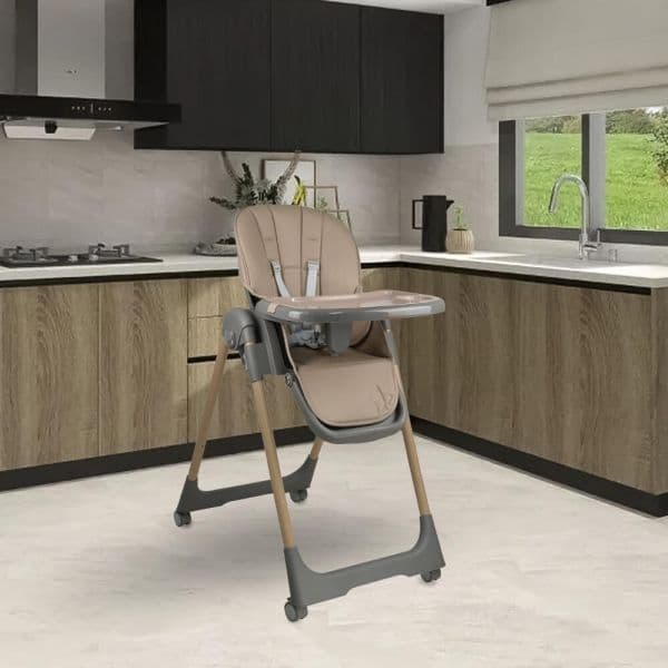 BEBE STARS Κάθισμα Φαγητού Milk Beige (6-36 μηνών)