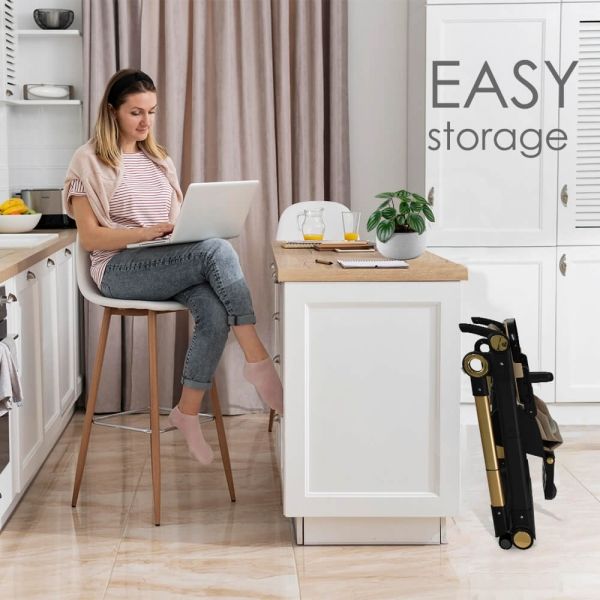 BEBE STARS Καρέκλα Φαγητού-Κούνια 2in1 Yum Yum Mocha Beige (6-36 μηνών)