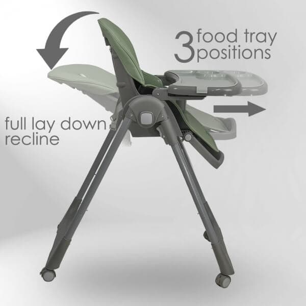 BEBE STARS Κάθισμα Φαγητού Milk Mint (6-36 μηνών)