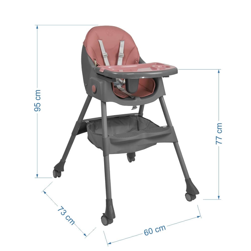 BEBE STARS Κάθισμα Φαγητού 2in1 Comfy Apple (6-36 μηνών)