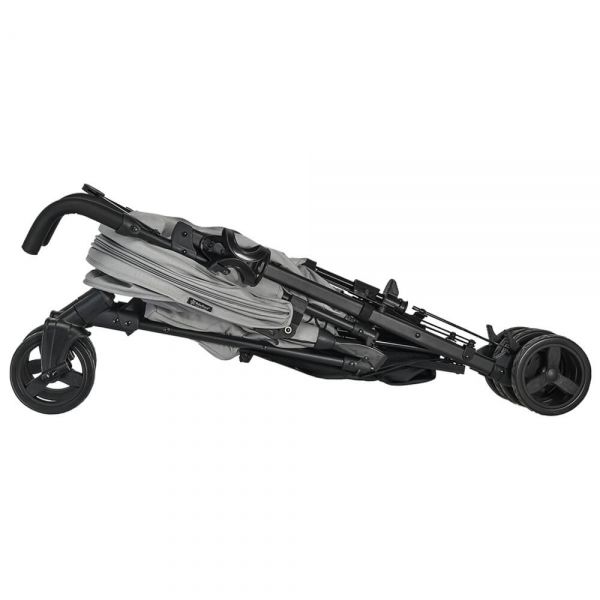 BEBE STARS Καρότσι Βόλτας Μπαστούνι Buggy Adam Ice Grey
