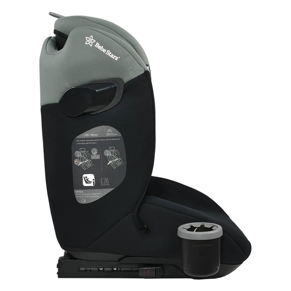 BEBE STARS Κάθισμα Αυτοκινήτου Isofix i-Size Spirit Olive (100-150cm)