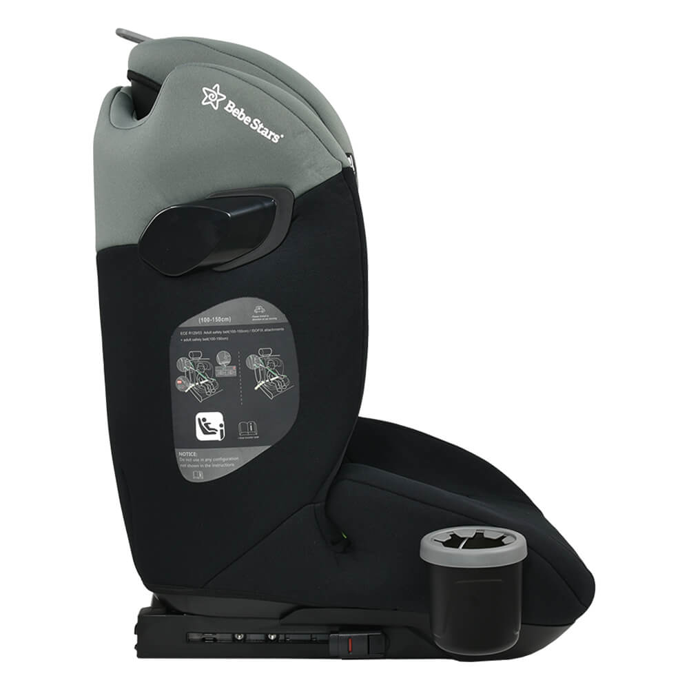 BEBE STARS Κάθισμα Αυτοκινήτου Isofix i-Size Spirit Olive (100-150cm)