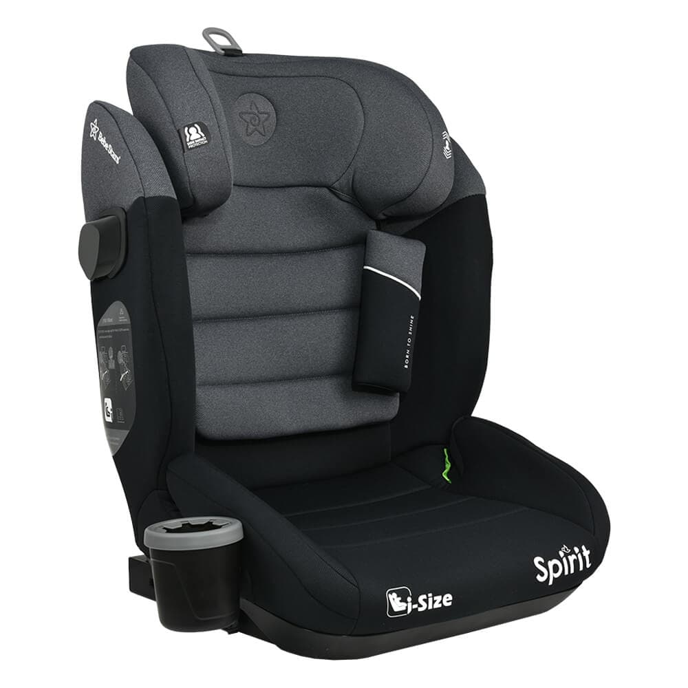BEBE STARS Κάθισμα Αυτοκινήτου Isofix i-Size Spirit Steel Grey (100-150cm)