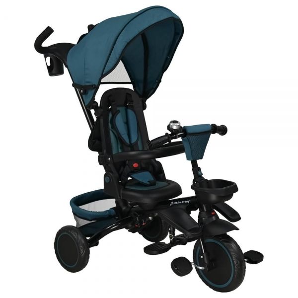 BEBE STARS Παιδικό Τρίκυκλο Ποδήλατο 360° Racer 3in1 Pine (12+ μηνών)