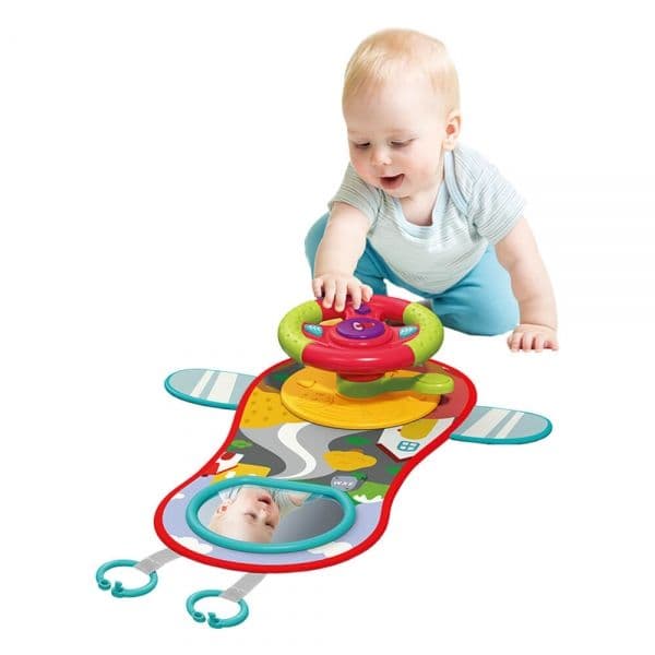 BEBE STARS Εκπαιδευτικό Παιχνίδι Τιμόνι Πίσω Καθίσματος (12+ μηνών)