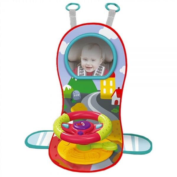 BEBE STARS Εκπαιδευτικό Παιχνίδι Τιμόνι Πίσω Καθίσματος (12+ μηνών)