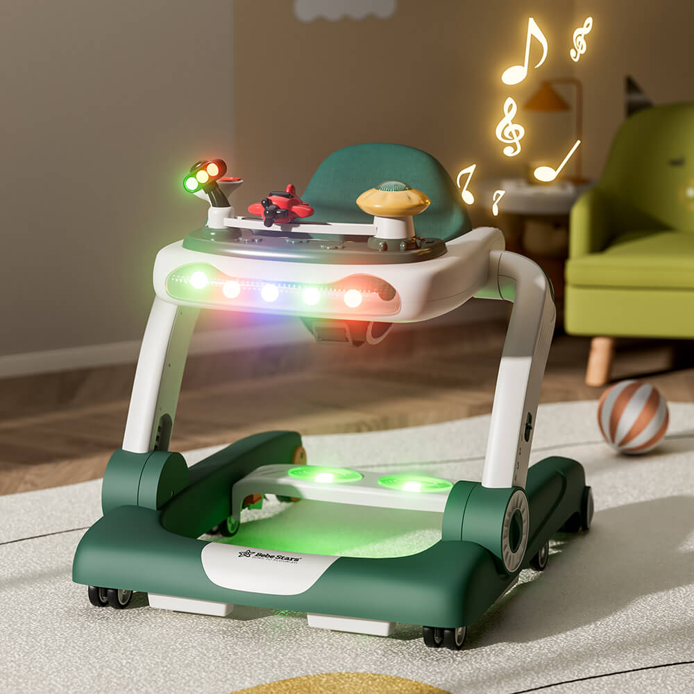 BEBE STARS Στράτα Περπατούρα Airplane 3in1 Pine (6+ μηνών)