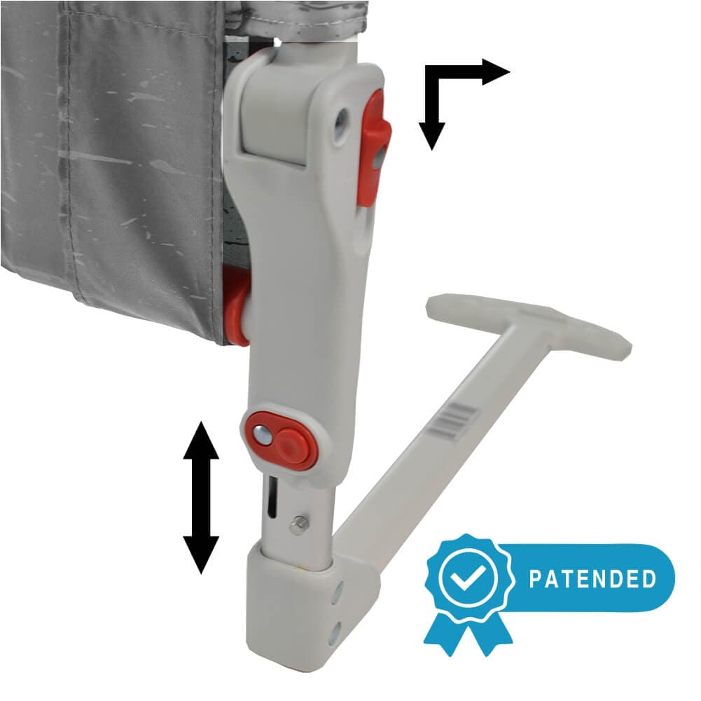 BEBE STARS Προστατευτική Μπάρα Κρεβατιού Whale (140×60 cm)