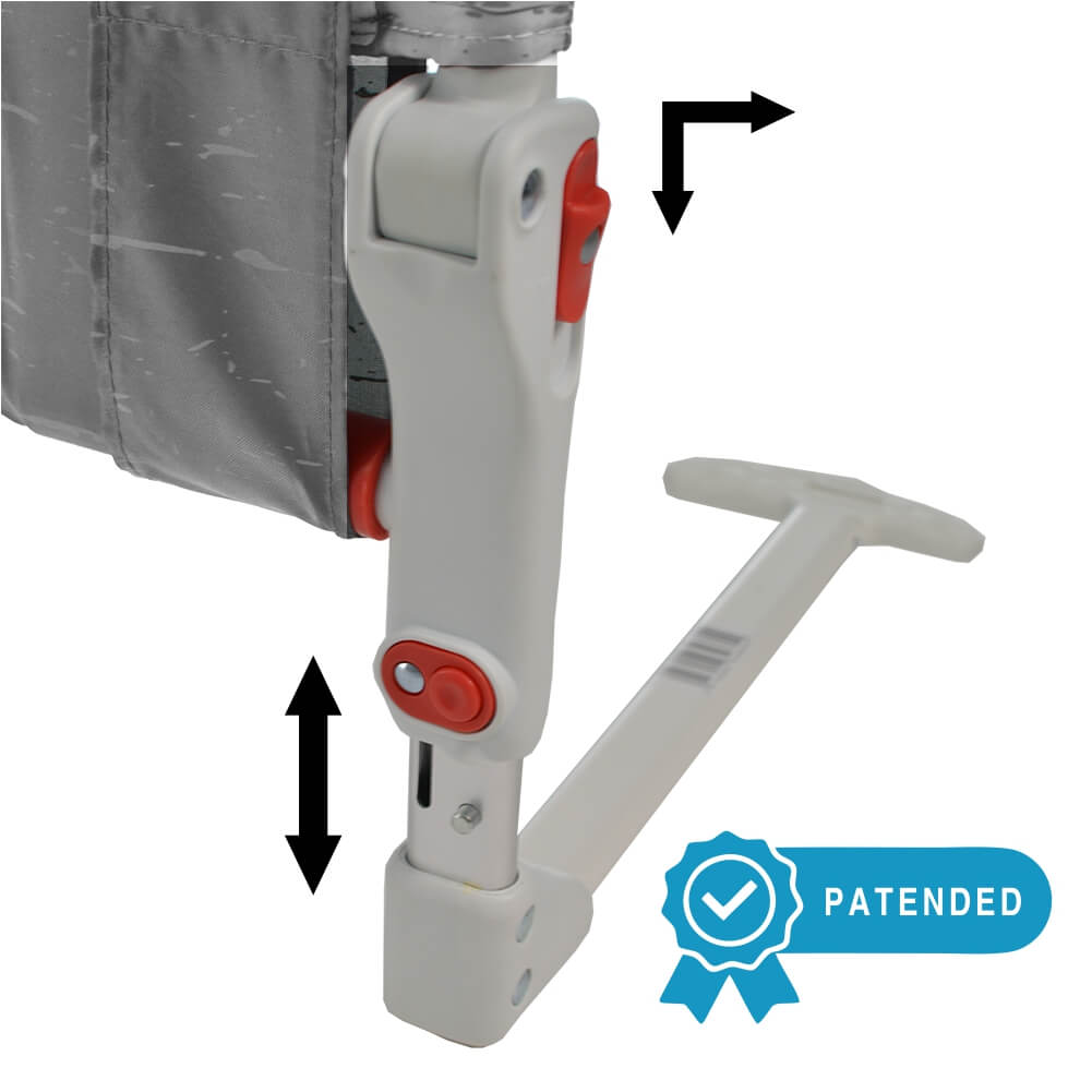 BEBE STARS Προστατευτική Μπάρα Κρεβατιού Whale (140×60 cm)