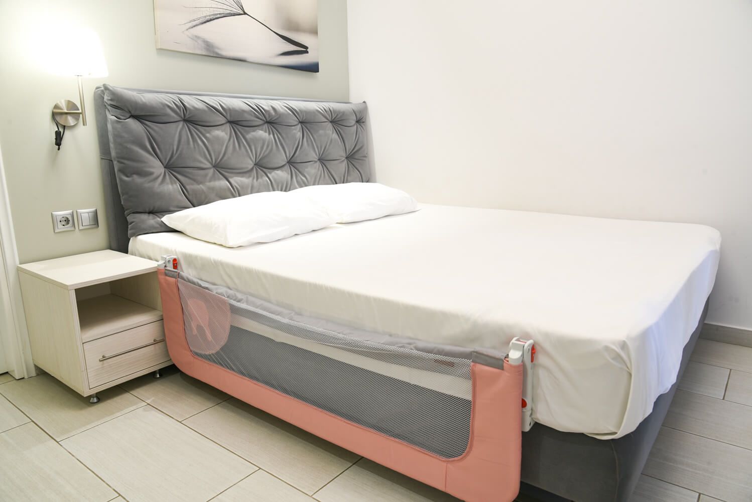 BEBE STARS Προστατευτική Μπάρα Κρεβατιού Boho (140×60 cm)