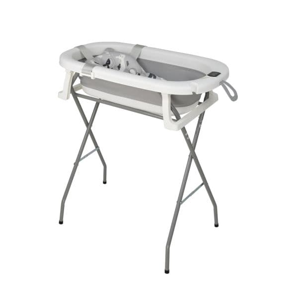 BEBE STARS Πτυσσόμενη Μπανιέρα Μωρού Με Θερμόμετρο Foldy Set
