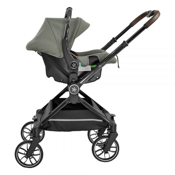 BEBE STARS Καρότσι 3 Σε 1 Mirage Olive