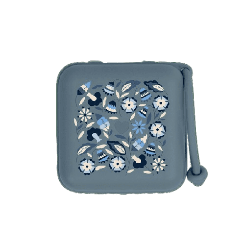 BIBS x LIBERTY Κρεμαστή Θήκη Για Πιπίλες ή Σνακς Bobo Petrol