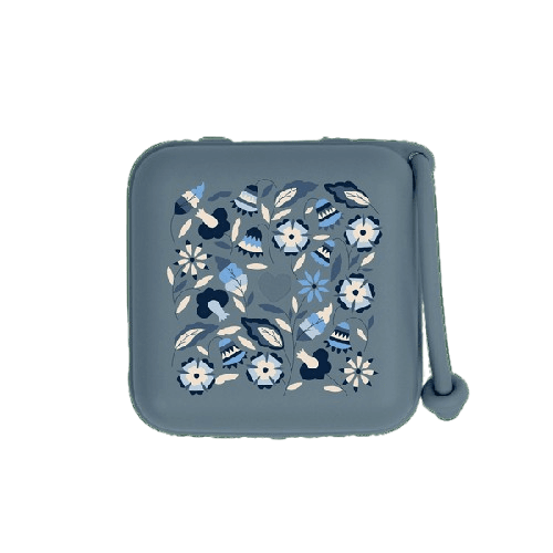 BIBS x LIBERTY Κρεμαστή Θήκη Για Πιπίλες ή Σνακς Bobo Petrol